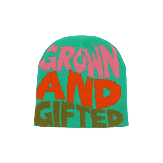Wavy Text Beanie